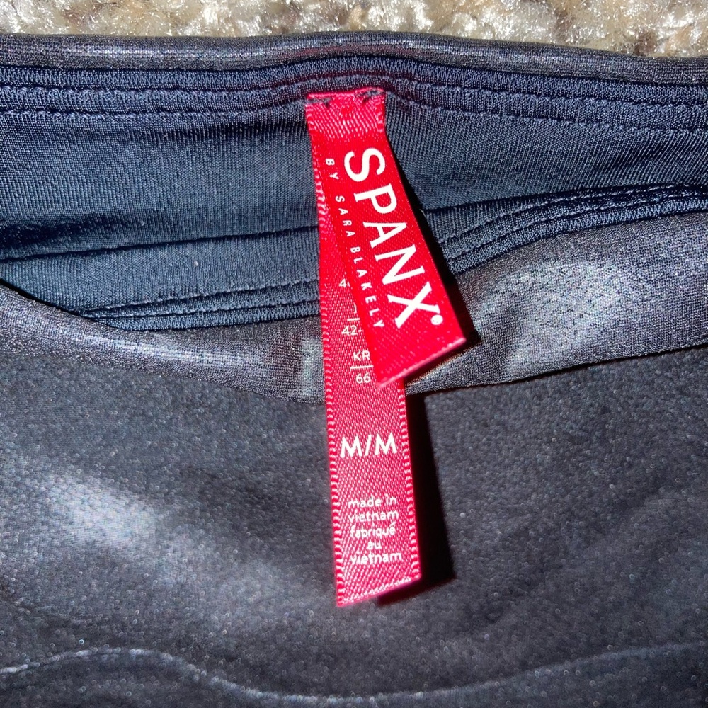 SPANX faux leather leggings